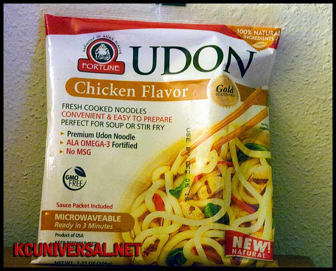 Fortune Udon Chicken Flavor (front)