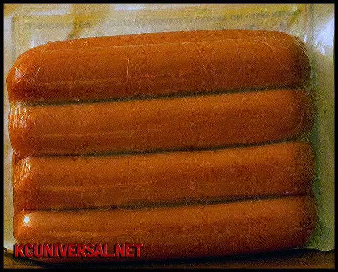 Nathan's Famous Skinless Beef Franks package (back)