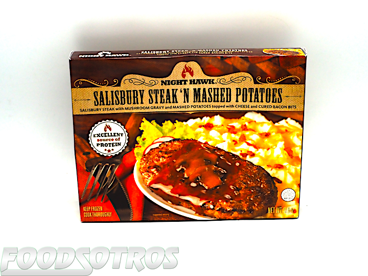 Night Hawk Salisbury Steak 'N Mashed Potatoes frozen dinner