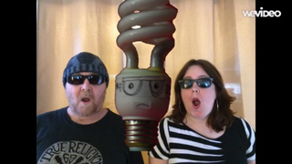 Brill - screenshot from their official music video 'Shine!'