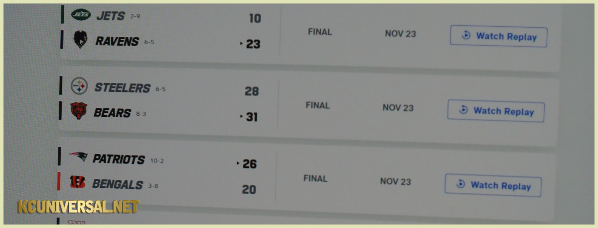 Week 12 featuring scores from Sports.Yahoo.com!