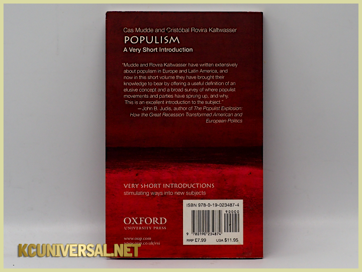 Populism: A Very Short Introduction (back)