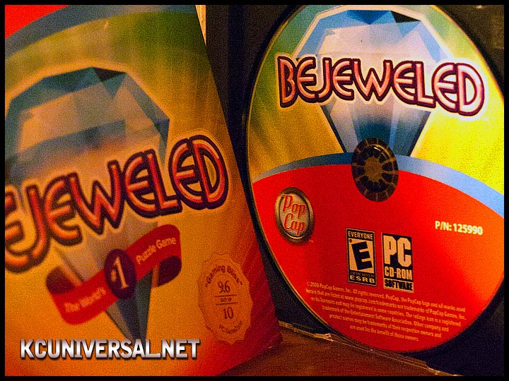 PC Bejeweled game (installation disk)