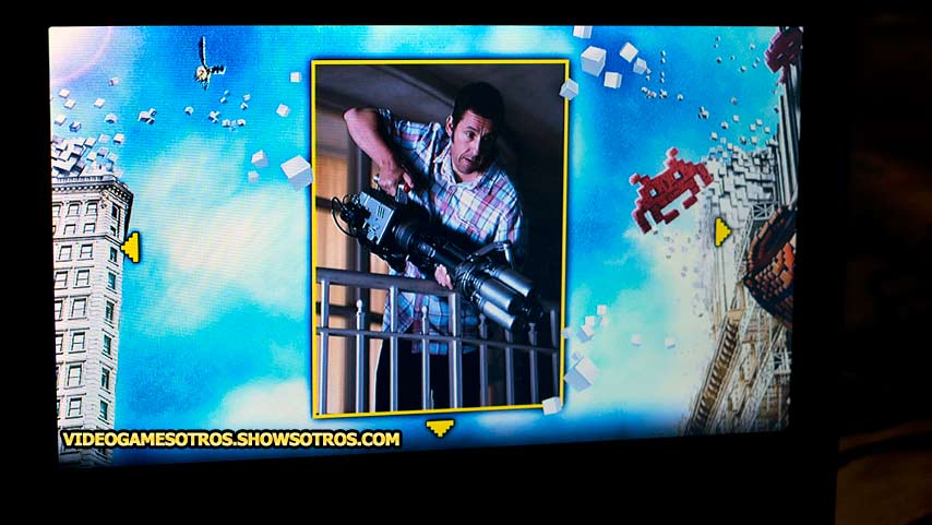 Adam Sandler in the film Pixels (2015)