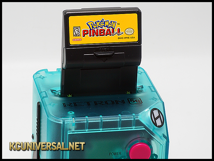 Game Boy Color cartridge rumble pak (Pokemon Pinball)