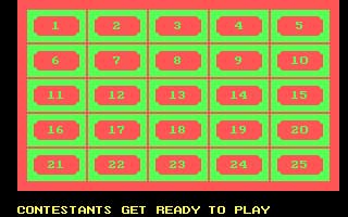 Classic Concentration (DOS) - Ready to play the game!