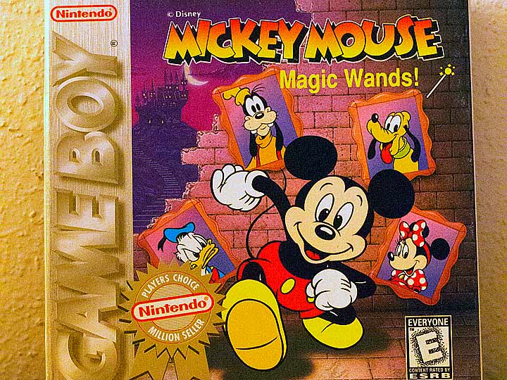 "Mickey Mouse Magic Wands" (Game Boy)