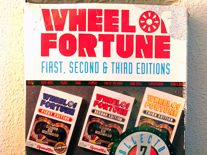 'Wheel of Fortune First, Second, & Third Editions' (DOS)