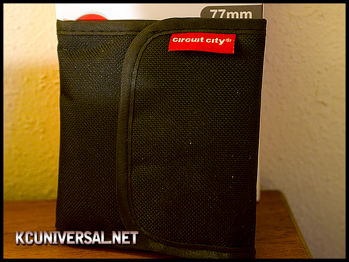 Circuit City 3 piece professional filter kit compact case